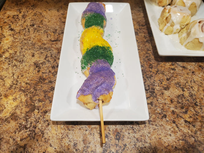 King Cake (On a Stick) Quantity 6