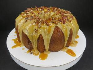 "Tipsy" Crown Apple Bundt w/Glazed Crown Apple Praline Icing