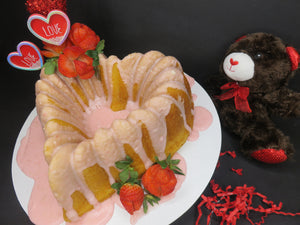 Large Heart Bundt Cake