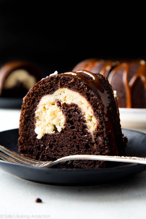 Chocolate Cream Cheese Bundt Cake w/Espresso or without